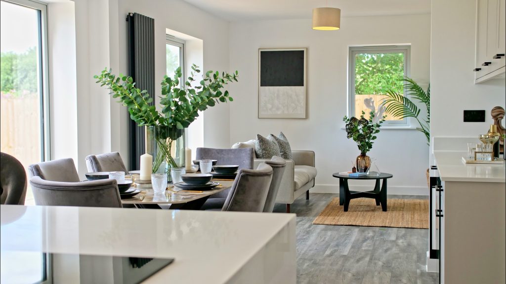 Discover this expertly staged home on New Cut Lane in Greater Manchester, showcasing a bright, open-plan kitchen, dining, and living space designed to appeal to prospective buyers...